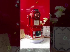 Classic Wedding Phone Guest Book Retro Artigianato Compleanno Telefono Guest Book Nozze