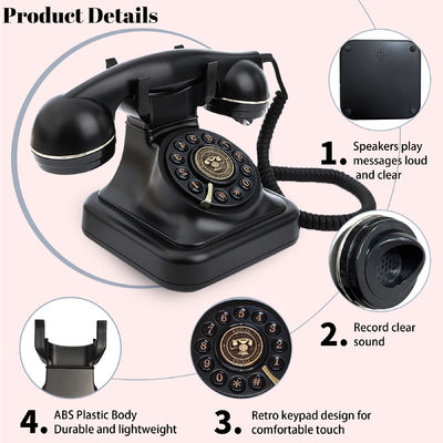 Libro degli ospiti per telefono bianco con accessori inclusi Cavo USB