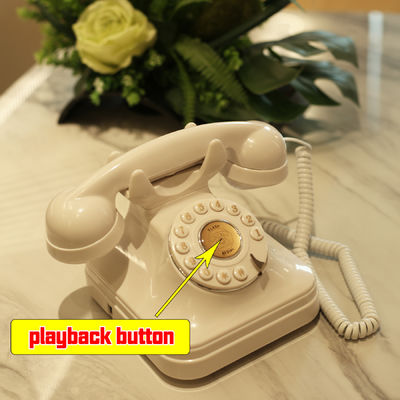 32GB Audio Phone Guest Book Registrazione Vocale 10 ore Registrazione Telefono Nozze Guest Book