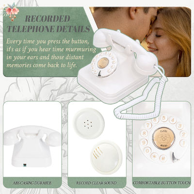 32GB Audio Phone Guest Book Registrazione Vocale 10 ore Registrazione Telefono Nozze Guest Book