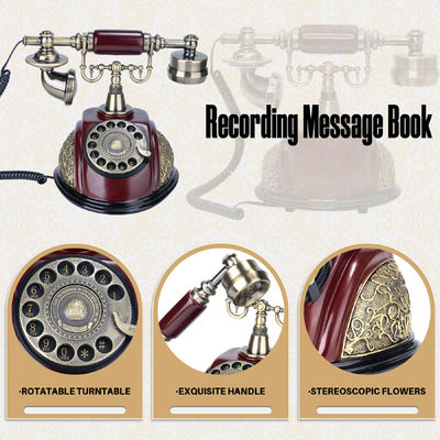 Retro Design Audio Libro degli ospiti 2.2 Libra Banca di memoria Libro degli ospiti digitali matrimonio