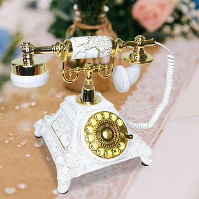 Telefono di matrimonio in bronzo Libro degli ospiti Telefono ricaricabile Audio Libro degli ospiti Per la laurea