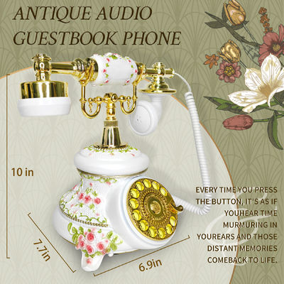 Telefonia elegante Libro degli ospiti Nozze Ricarica Funzionale Messaggio telefonico Libro degli ospiti