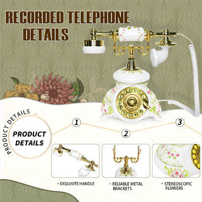 Telefonia elegante Libro degli ospiti Nozze Ricarica Funzionale Messaggio telefonico Libro degli ospiti