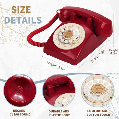 Telefono con suono chiaro Libro degli ospiti 15 ore Audio Libro degli ospiti Telefono per feste di compleanno