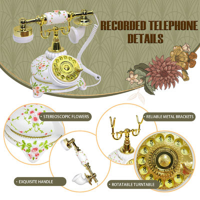 32GB Phone Guest Book Easy Operation registrazione vocale Guest book per occasioni speciali