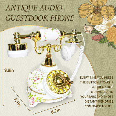 32GB Phone Guest Book Easy Operation registrazione vocale Guest book per occasioni speciali