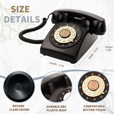 Crea Memorie Telefono Libro degli ospiti Plastico 32GB 10 ore Batteria Audio Libro degli ospiti Telefono