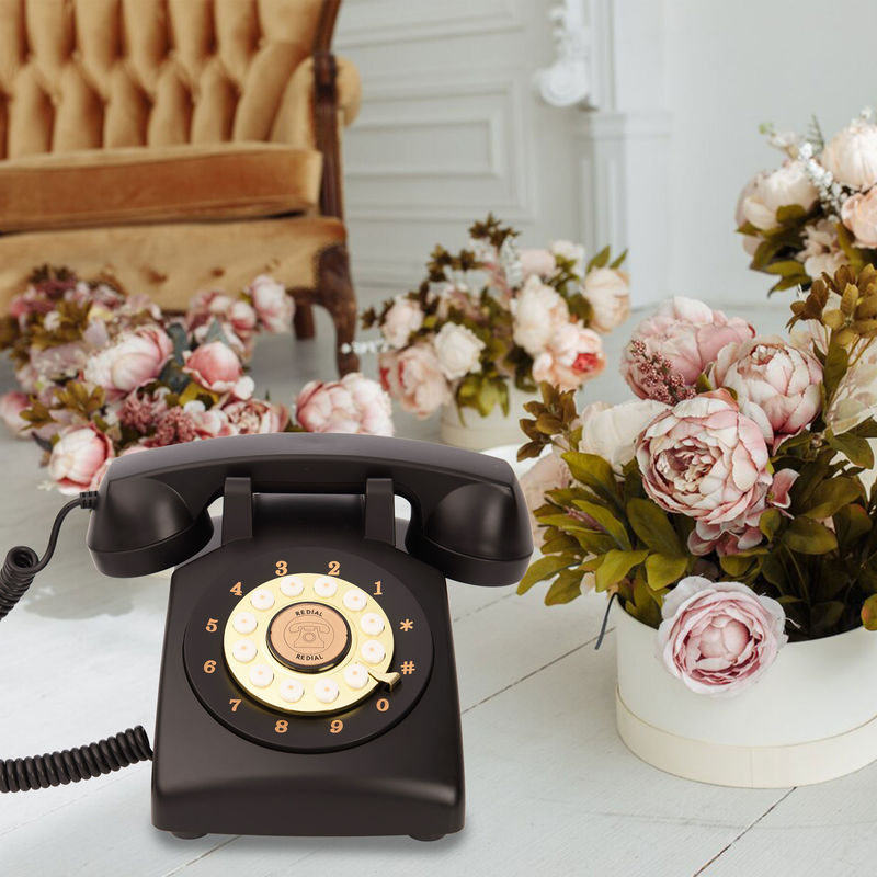 Chiaro Suono Guest Book Telefono 10Hrs Batteria Vintage Phone Recorder Per Nozze ISO
